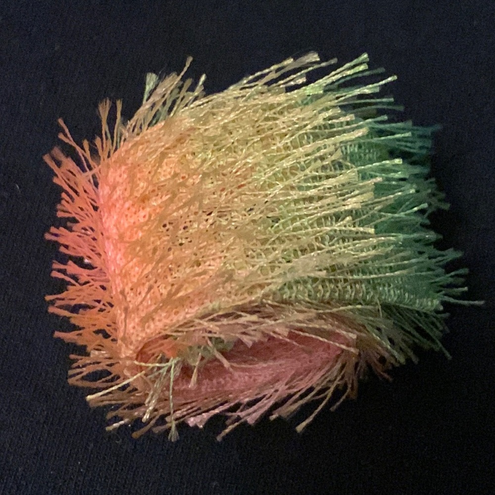 90s fuzzy slap bracelet